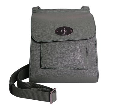 Small Anthony, &pound;295, Handbags, Green, Leather, Front view